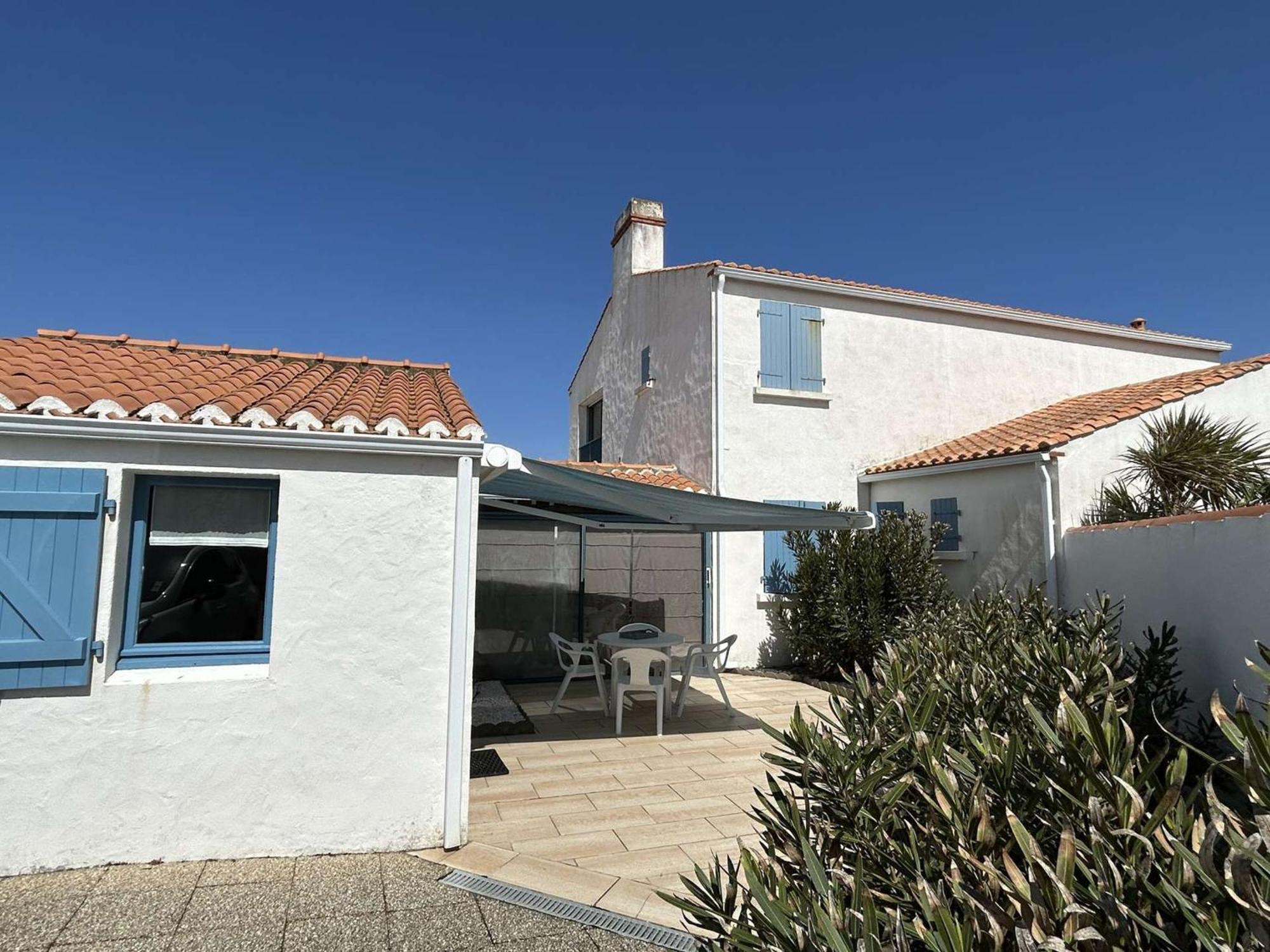 Studio Mezzanine A 200M Du Port Et De La Plage, Cour Privative, Parfait Pour 3 Personnes - Fr-1-224B-564 Noirmoutier-en-l'Ile Exteriör bild