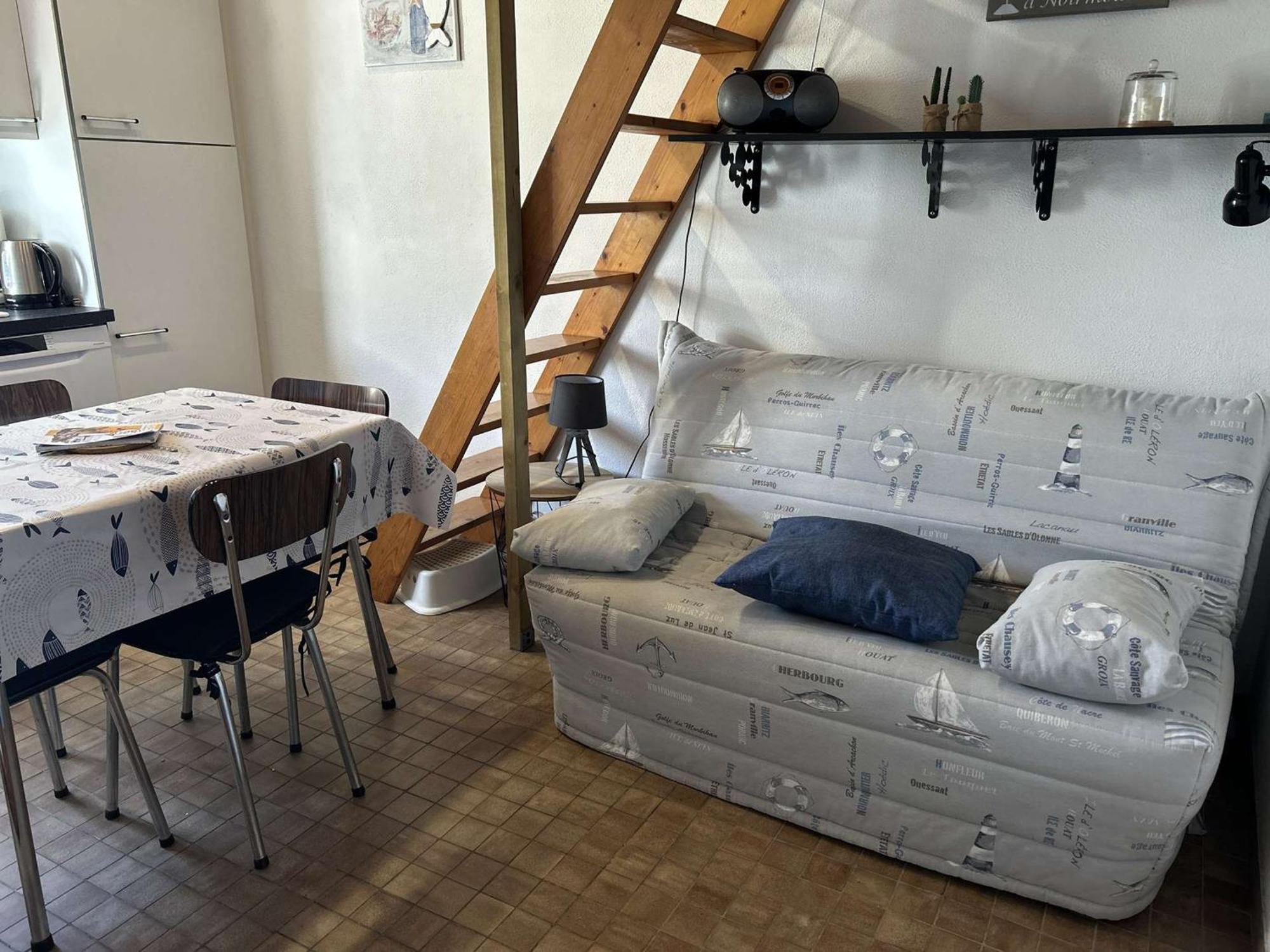 Studio Mezzanine A 200M Du Port Et De La Plage, Cour Privative, Parfait Pour 3 Personnes - Fr-1-224B-564 Noirmoutier-en-l'Ile Exteriör bild